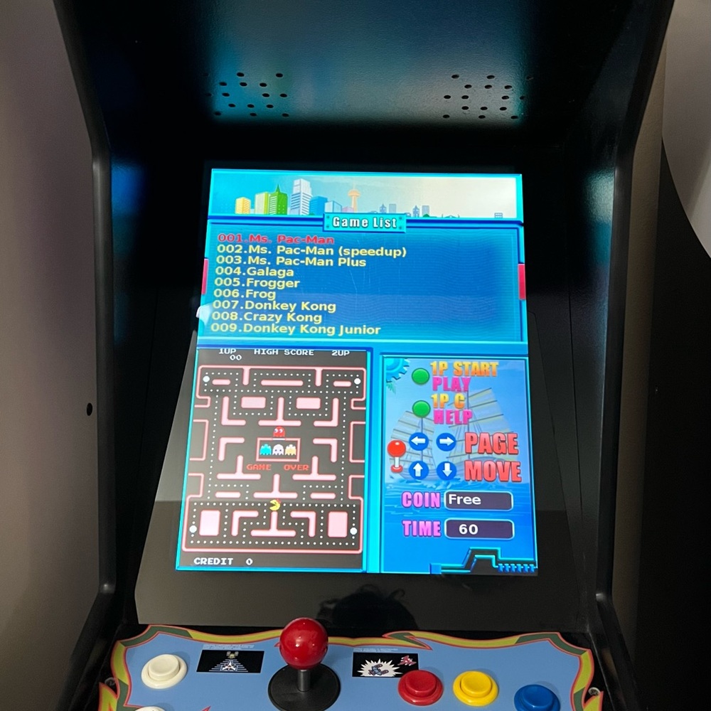 Galaga Tabletop Arcade Machine